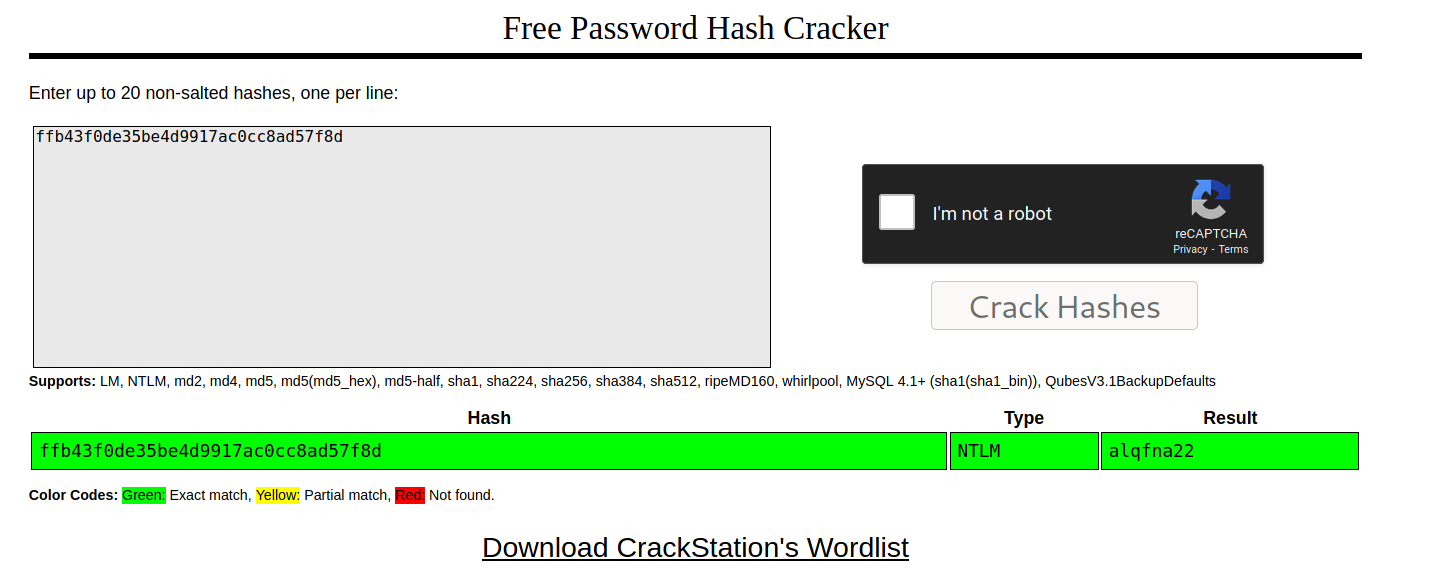 Crackstation